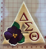 Cream Delta Violet Patch