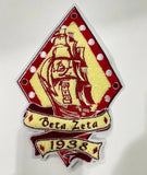 Beta Zeta Chapter Patch - 9"