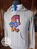 TSU Tiger Cable Hoodie