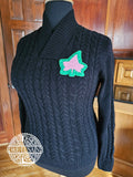 Ivy High Collar (Black)