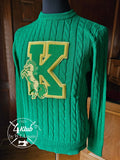 Kentucky Cable Knit Crewneck