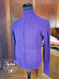 Cable Knit Full Zip (5 Colors)