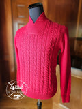 Vneck Cable Knit (5 Colors)