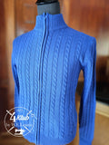 Cable Knit Full Zip (5 Colors)