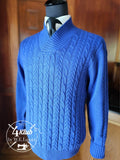 Vneck Cable Knit (5 Colors)