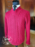 Vneck Cable Knit (5 Colors)