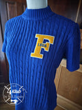 Fisk Cable Knit (blue)